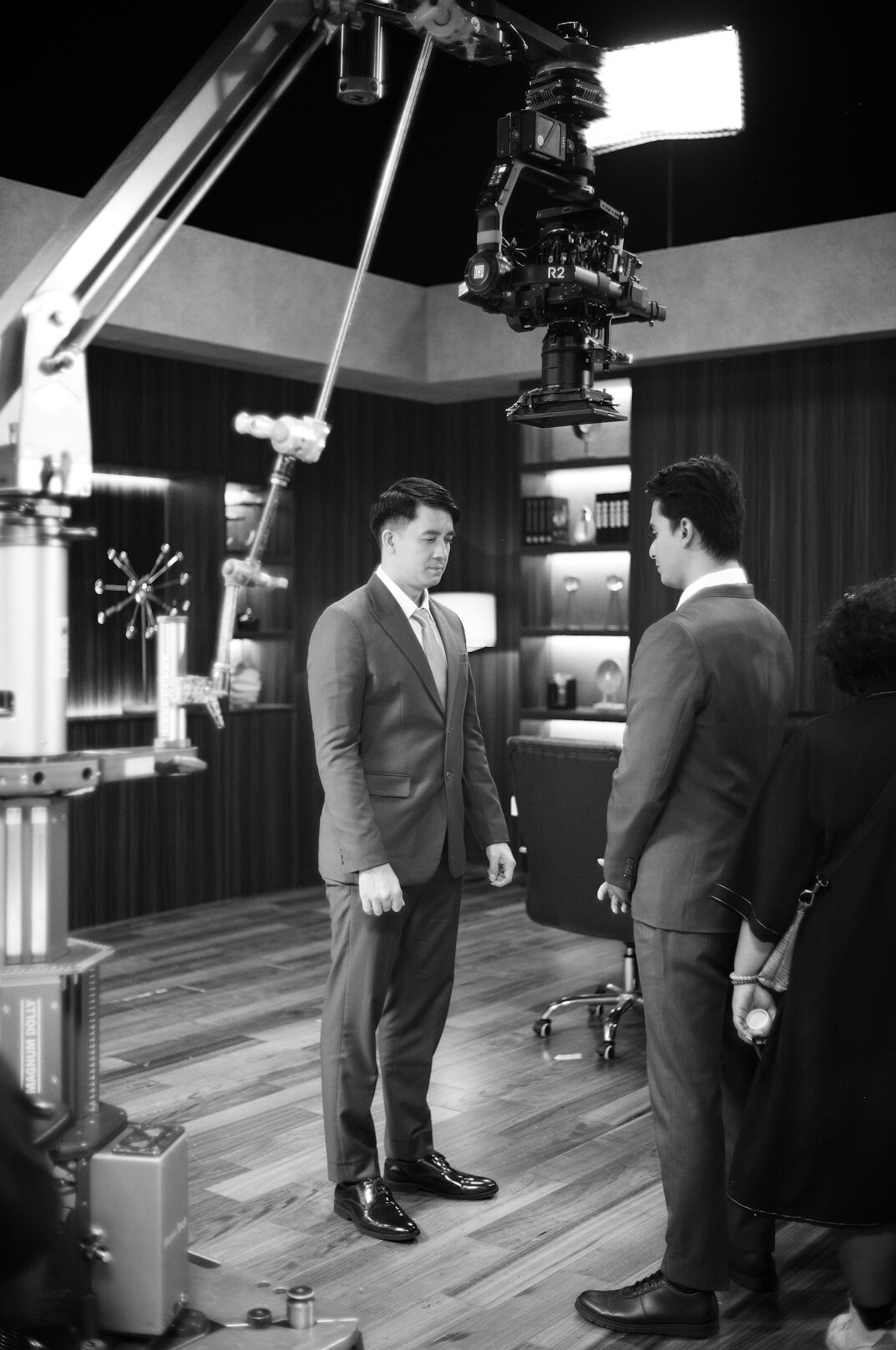 news anchor on tv